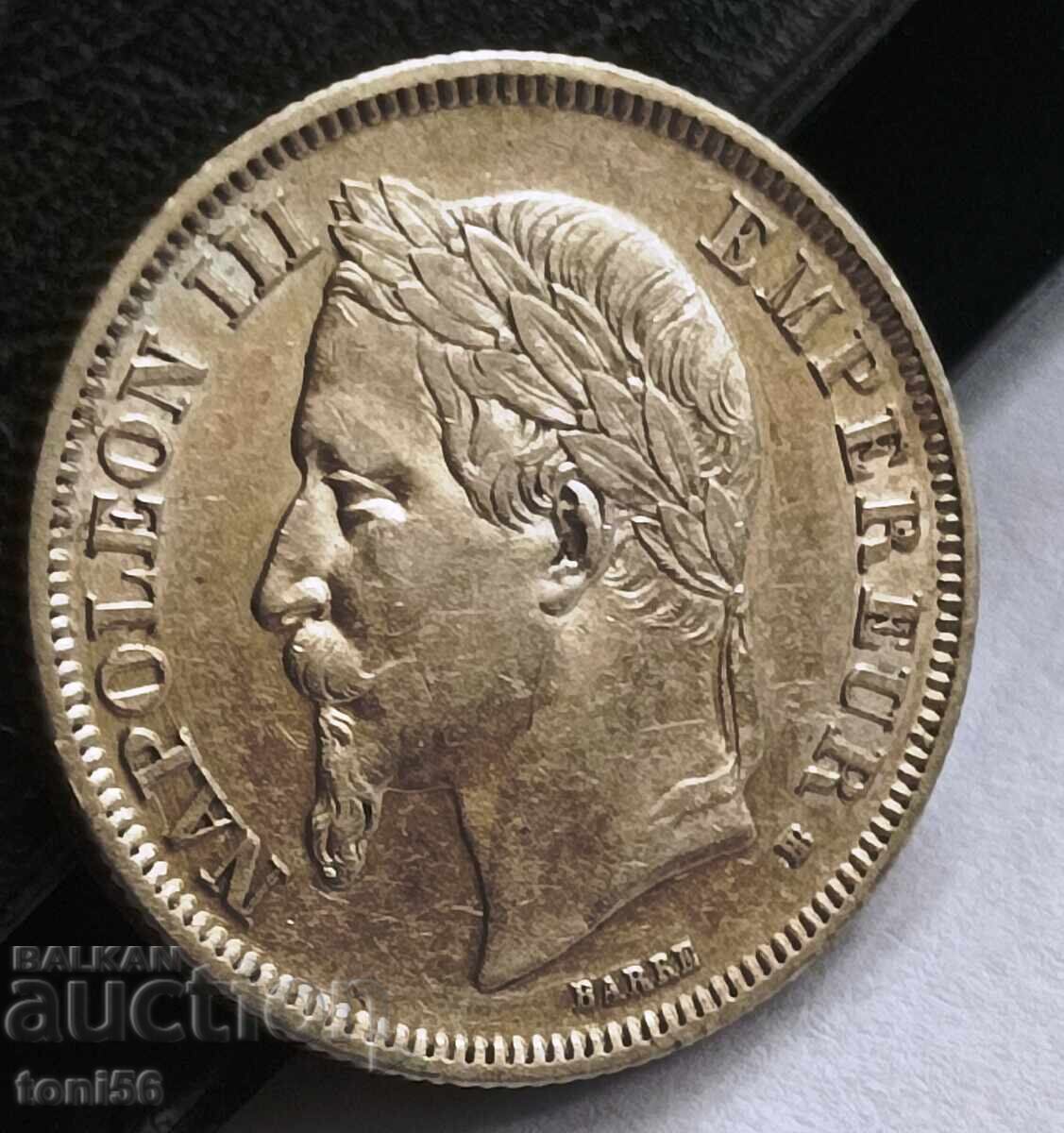 Franța 2 franci 1866 - calitate - 6