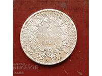 Γαλλία 2 φράγκα 1887 - ποιότητα