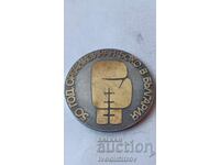 Plachetă 50 ani Box Organizat în Bulgaria 1924 - 1974