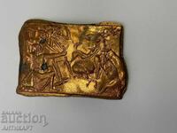 #1 Georgi Chapkanov - Chapa brass relief Hunting scene