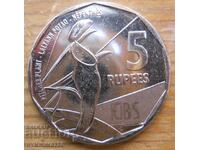 5 rupii 2016 - Seychelles