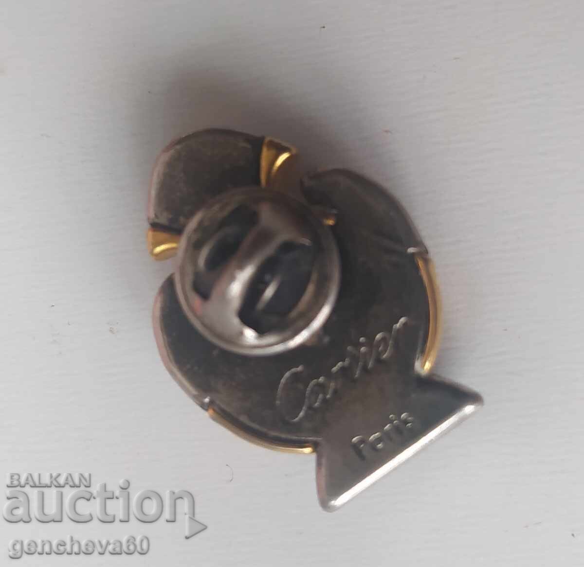Broșă originală Cartier "Panther" foarte rară cu preț € 100.00 | 195.58 BGN Broșă originală Cartier "Panther" foarte rară cu preț € 100.00 | 195.58 BGN