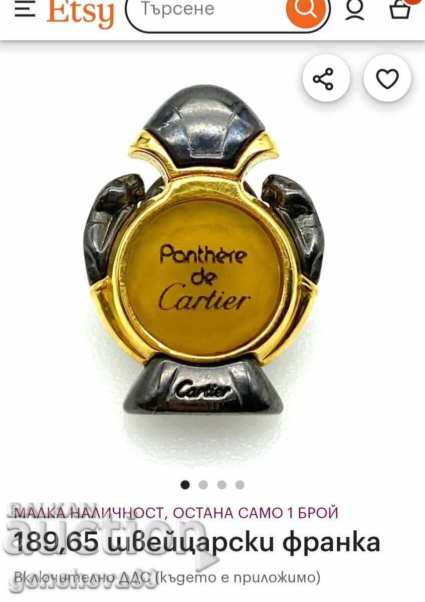 Broșă originală Cartier "Panther" foarte rară - 7