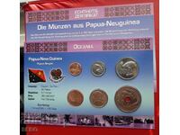 Papua Noua Guinee - SET 2004-2005 de 6 monede