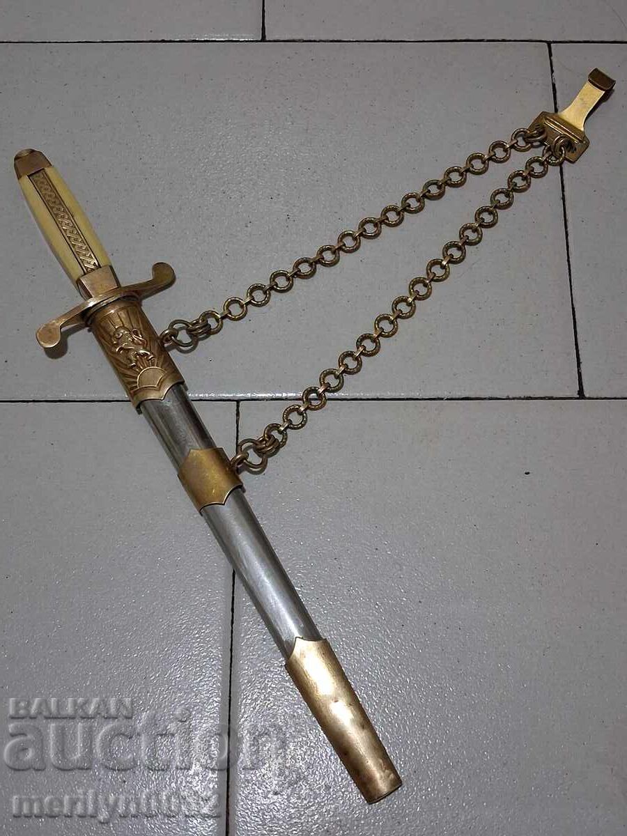 Kortik de ofițer militar general, cuțit pumnal cu kaniya - 5