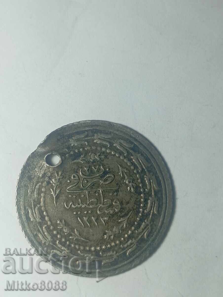 Silver Ottoman coin – 60 para (Altmışlık) 1834 with price € 55.00 | 107.57 BGN