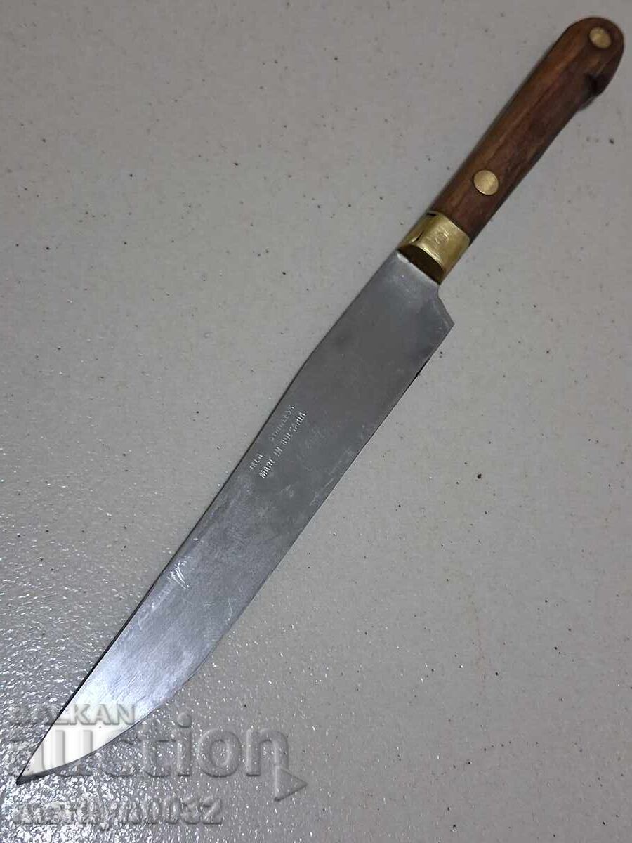 Cuțit de start fără gardă Fabricat în Bulgaria lamă Cuțit de start fără gardă Fabricat în Bulgaria lamă