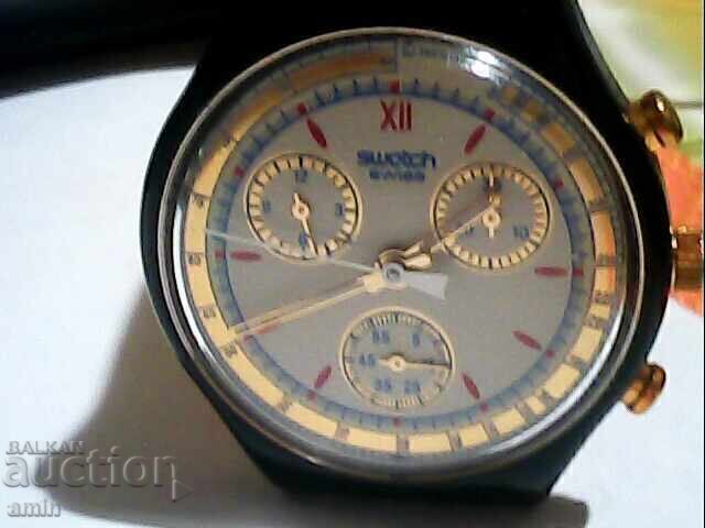 Ceas SWATCH frumos, 22 de rubine