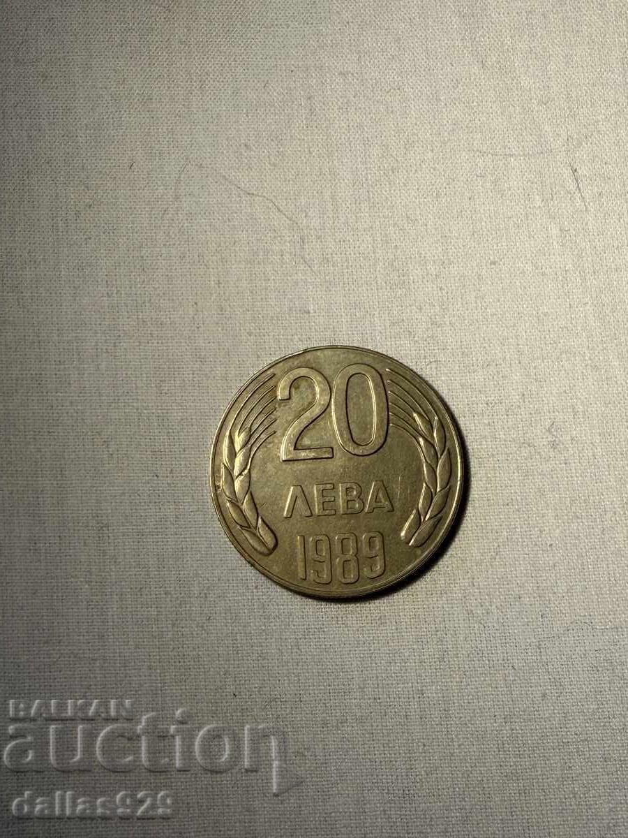 20 BGN 1989 20 BGN 1989