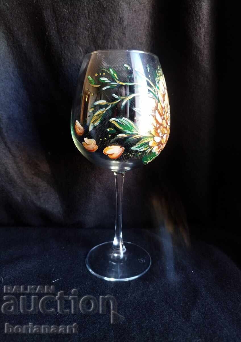 Livrarea Pocal de vin cu camelie