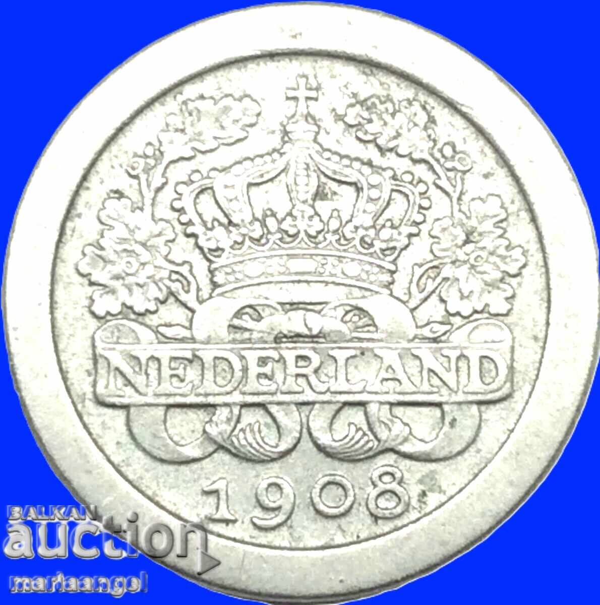 Olanda 1908 5 cenți - 7