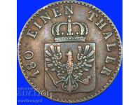2 Pfennig 1852 Πρωσία Α-Βερολίνο Γερμανία