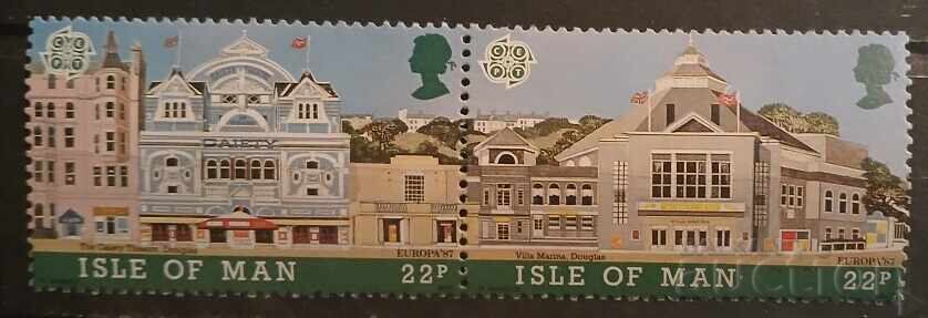 Insula Man 1987 Europa CEPT Clădiri MNH