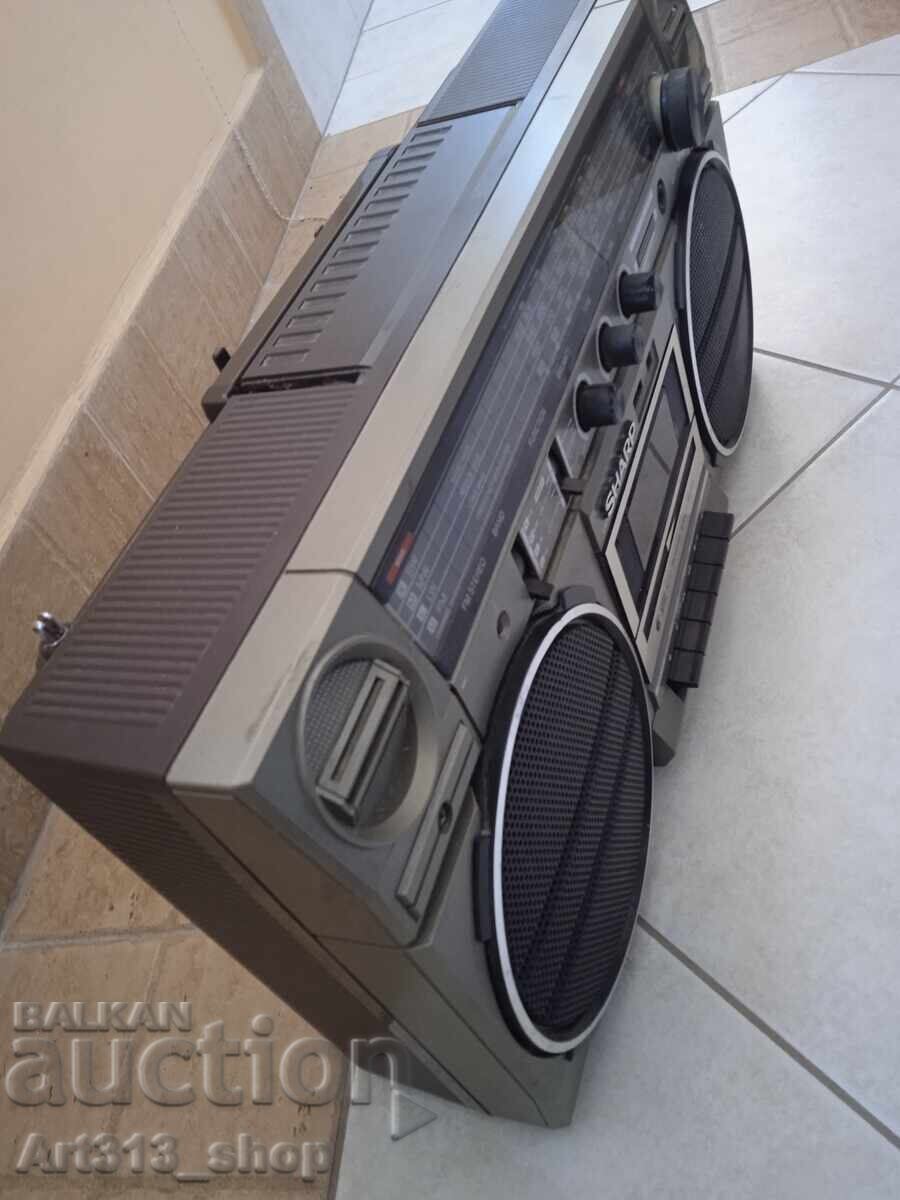 Sharp GF-5757 κασετόφωνο – ρετρό boombox – για ανταλλακτικά / επισκευή με τιμή € 12.00 | 23.47 BGN