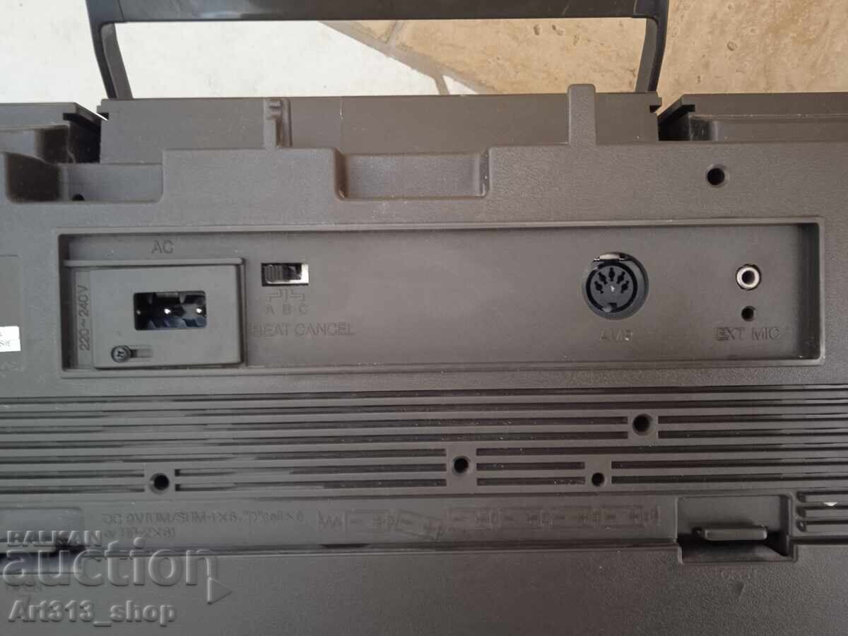 Sharp GF-5757 κασετόφωνο – ρετρό boombox – για ανταλλακτικά / επισκευή - 5