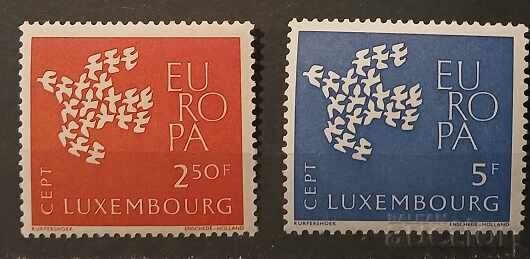 Λουξεμβούργο 1961 Ευρώπη CEPT Πτηνά MNH
