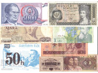 dioman - LOT DE BANCNOTE - 8 buc. - Nr. 1