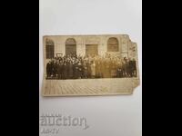 Poză veche în fața Teatrului