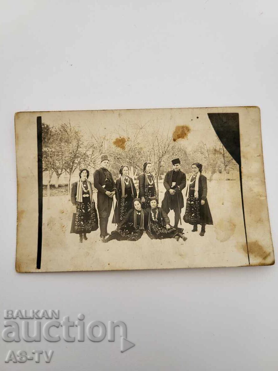 Foto veche Costum popular Foto veche Costum popular