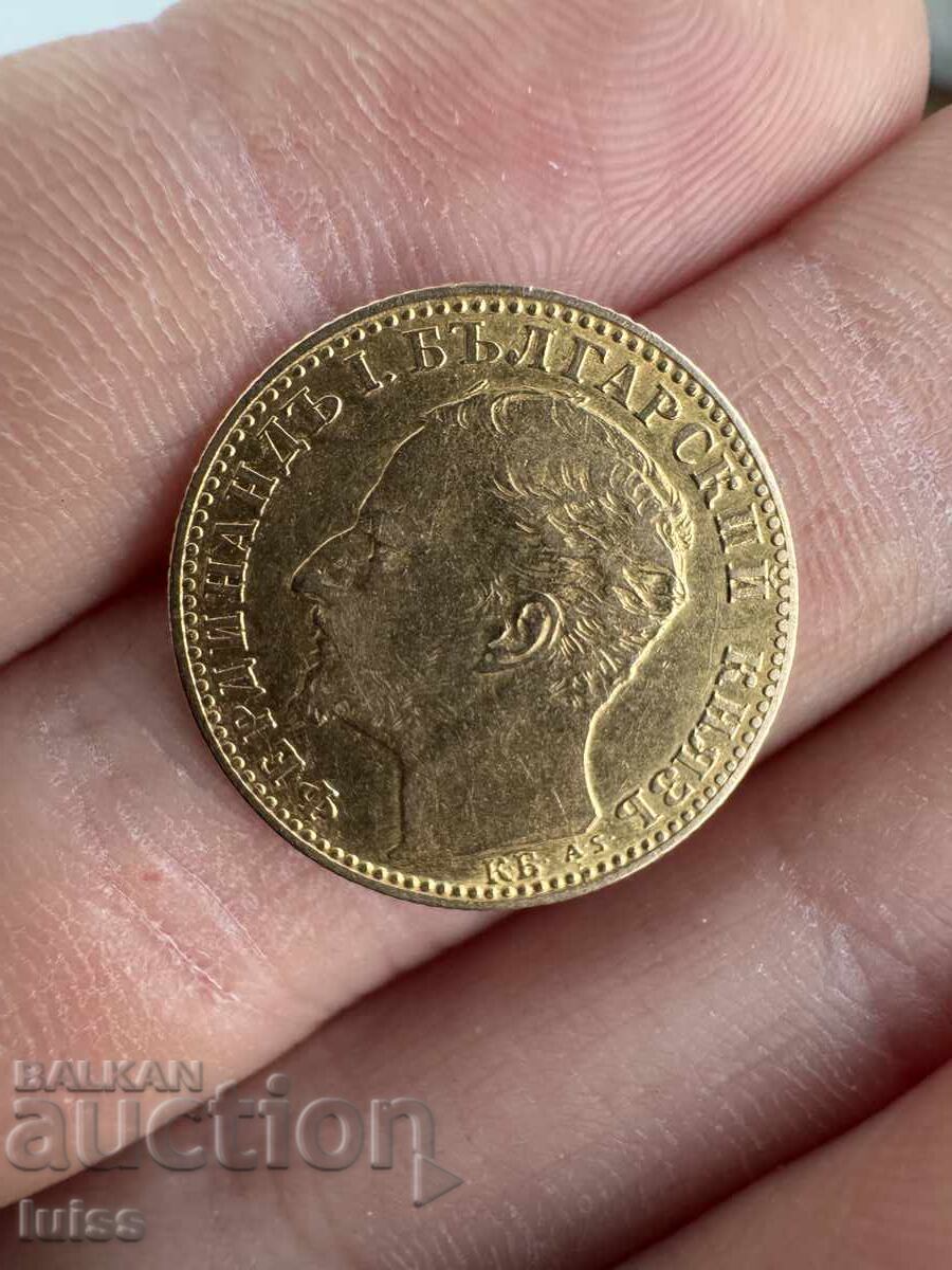 Χρυσό νόμισμα Βουλγαρία 10 Λεβα 1894g. Φερδινάνδος Α' με τιμή € 1550.00 | 3031.55 BGN