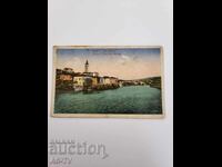 Стара картичка Велес - Река Вардар