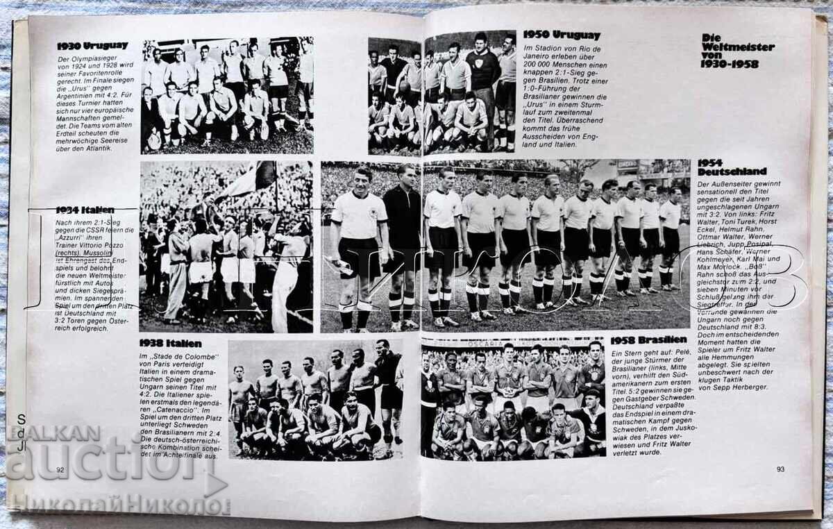 1974 GERMAN PHOTO ALBUM WORLD CUP FOOTBALL K042 - 6 1974 GERMAN PHOTO ALBUM WORLD CUP FOOTBALL K042 - 6