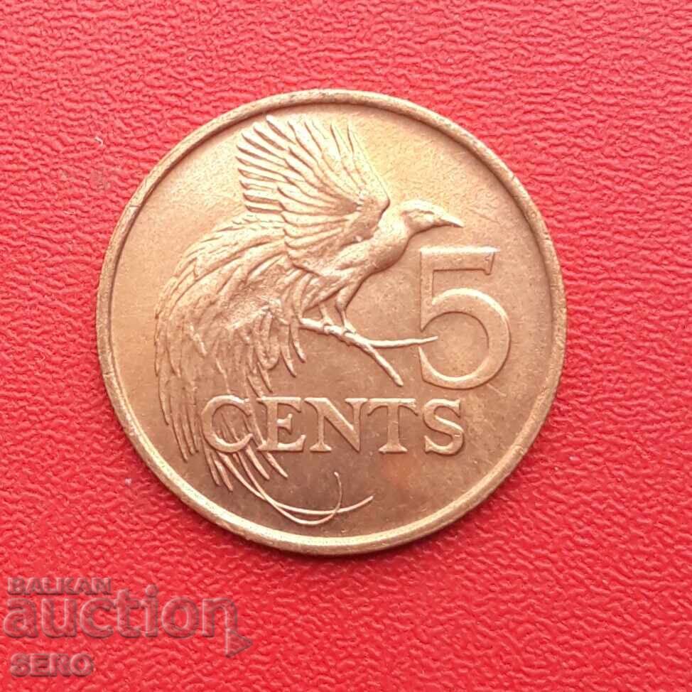 Trinidad și Tobago - 5 cenți 1992 Trinidad și Tobago - 5 cenți 1992