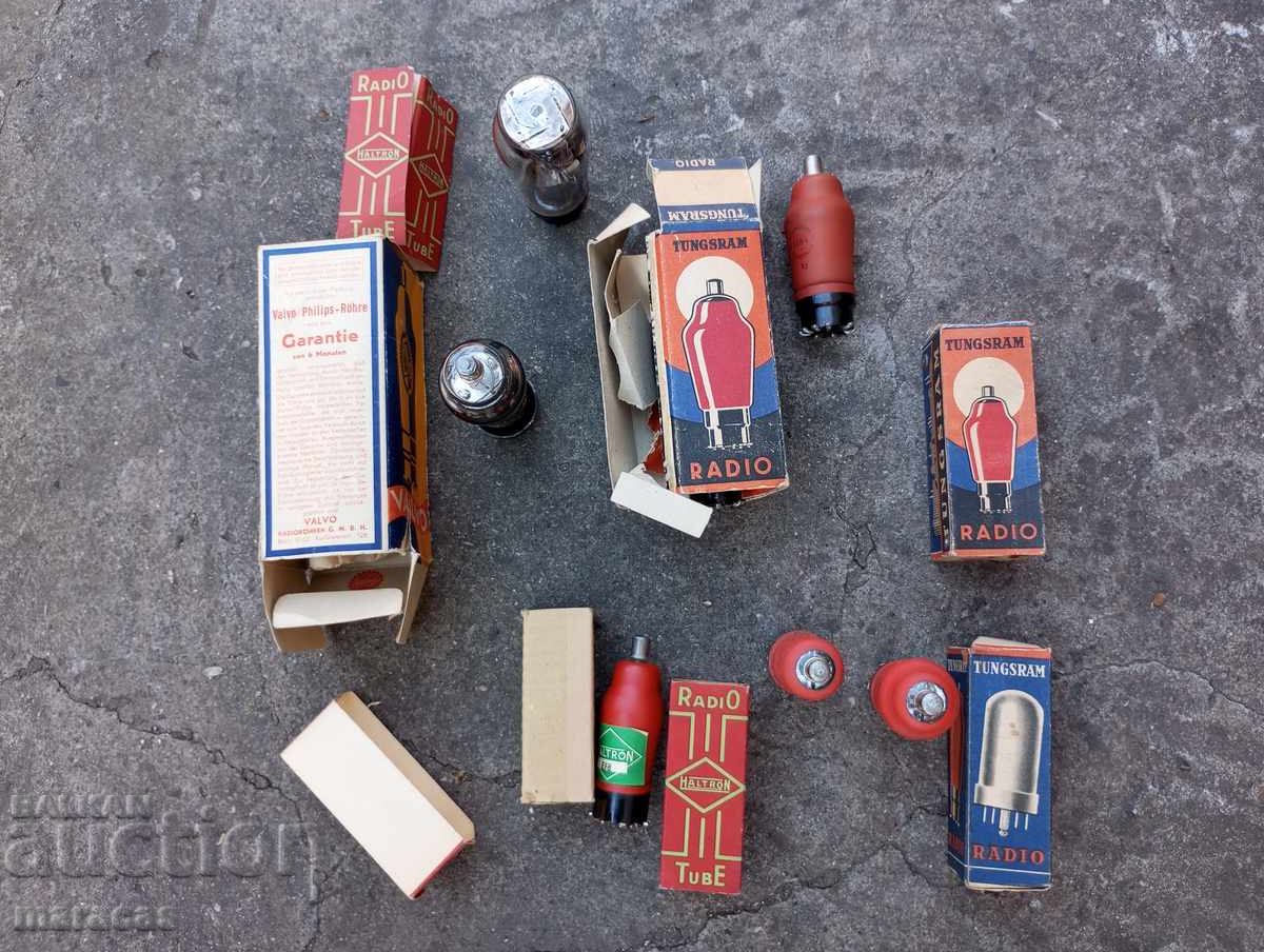 Δημοπρασία Παλιοί λαμπτήρες ραδιοφώνου