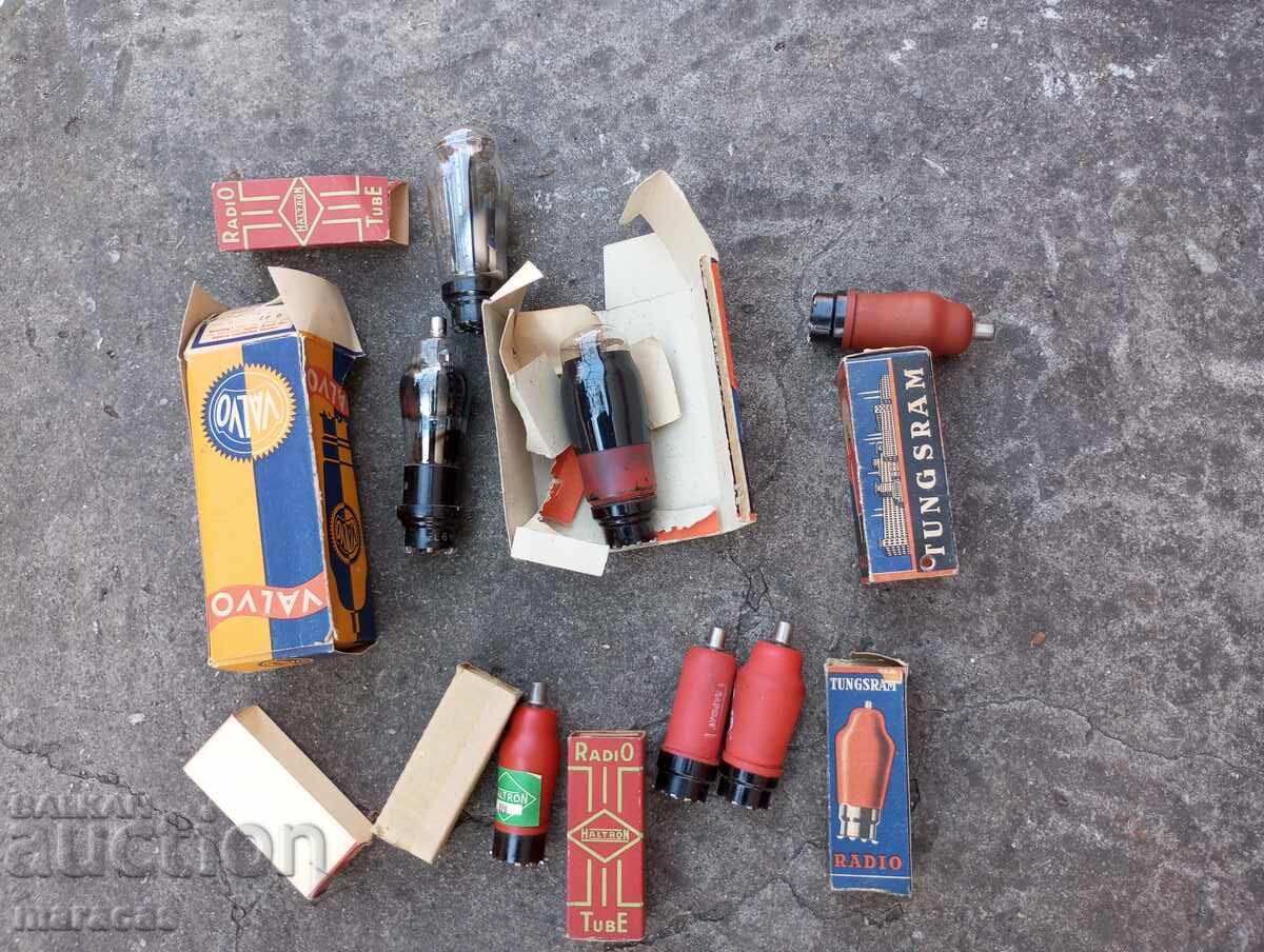 Παλιοί λαμπτήρες ραδιοφώνου