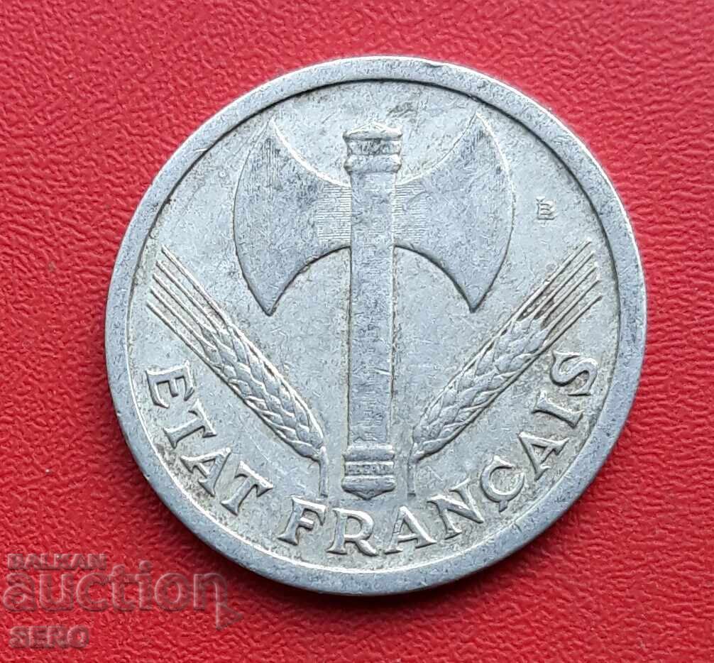Franța/ocupația germană/-2 franci 1943 cu preț € 0.25 | 0.49 BGN