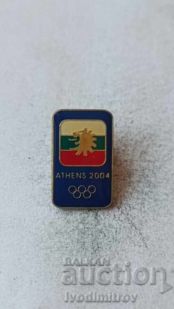Значка БОК Athens 2004