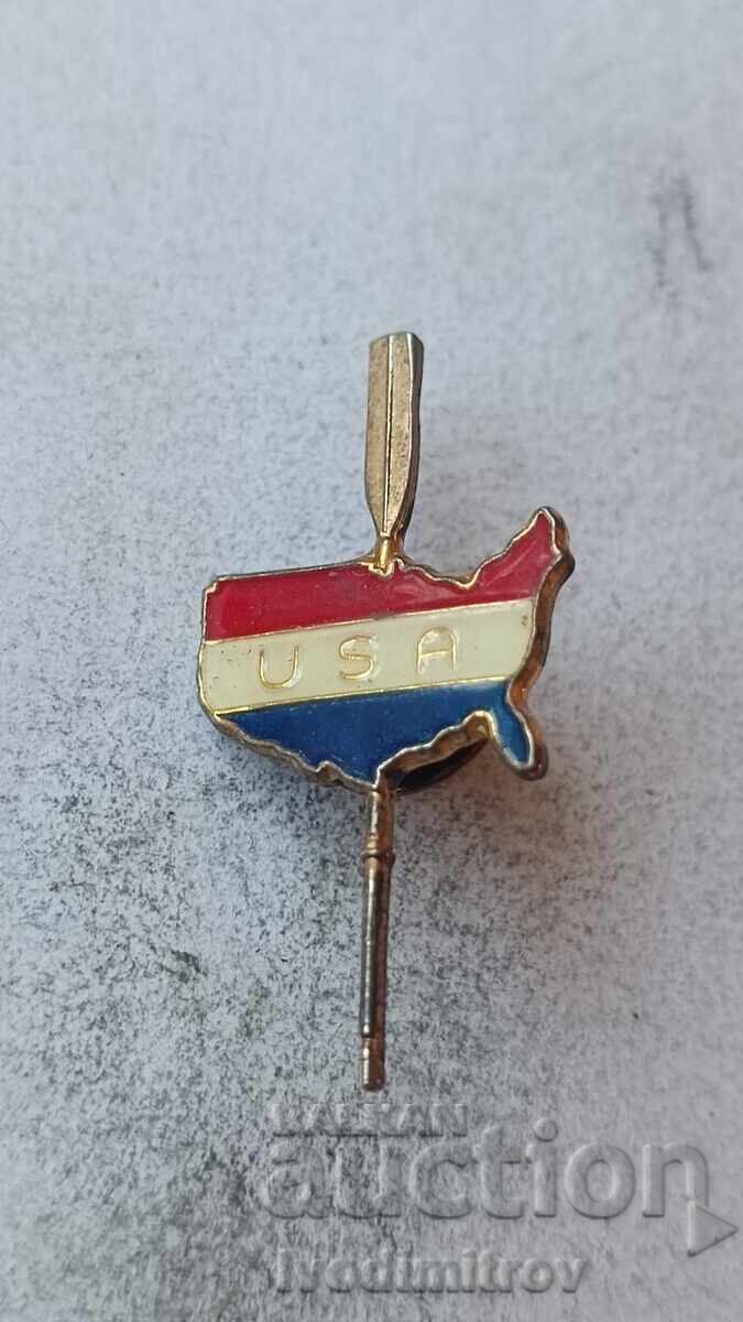 Insignă SUA Canoe Caiac