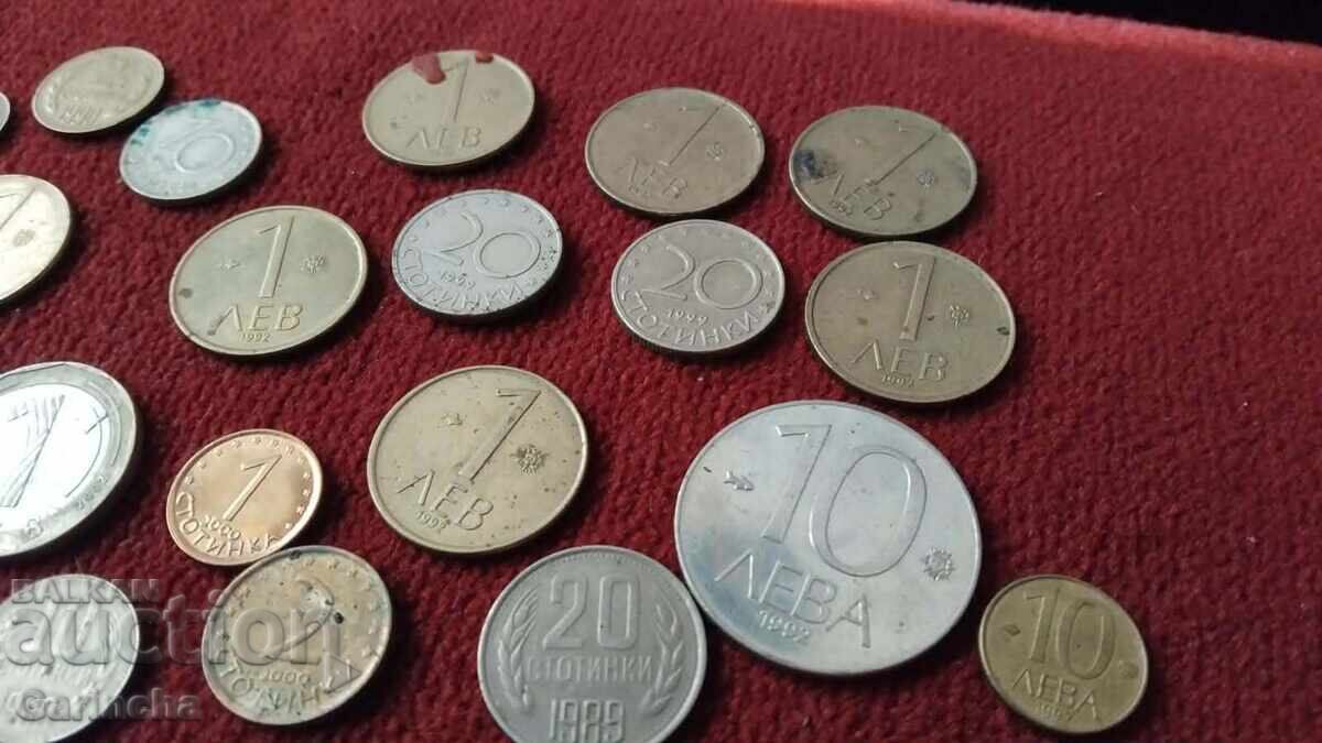 Livrarea Lot de monede, bulgărești și străine