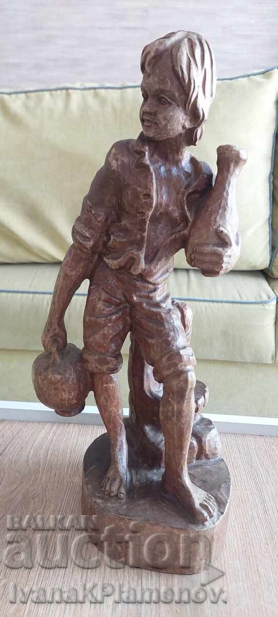 Sculptură în lemn pentru cunoscători, înălțime 40cm cu preț € 20.00 | 39.12 BGN