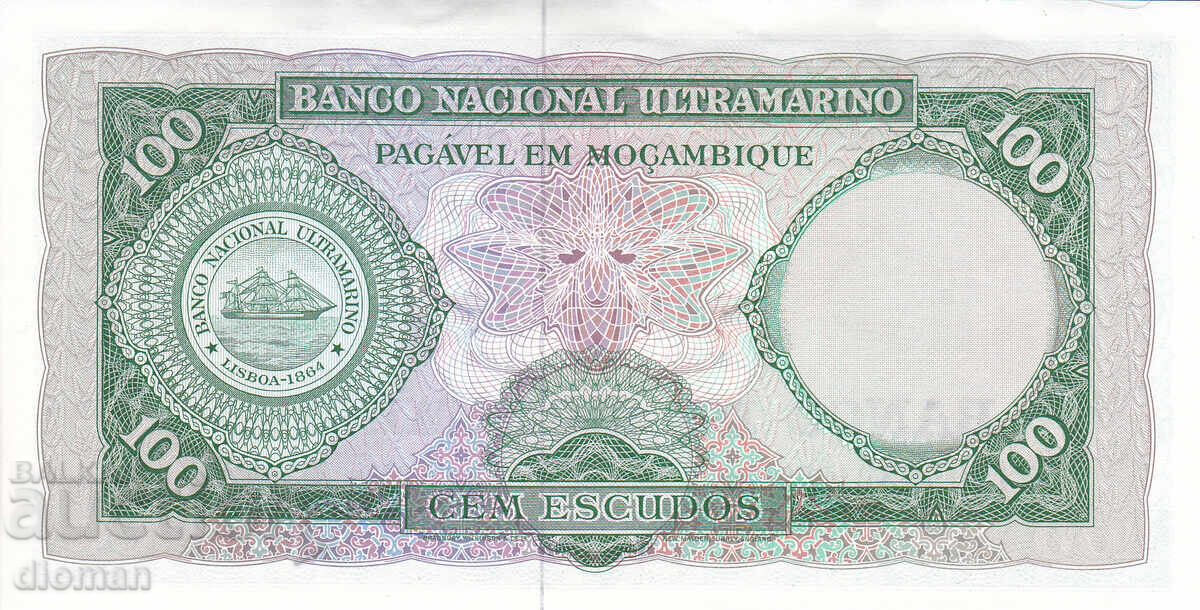 dioman - MOZAMBIC - 100 ESCUDOS - 1961 - AU cu preț € 0.70 | 1.37 BGN