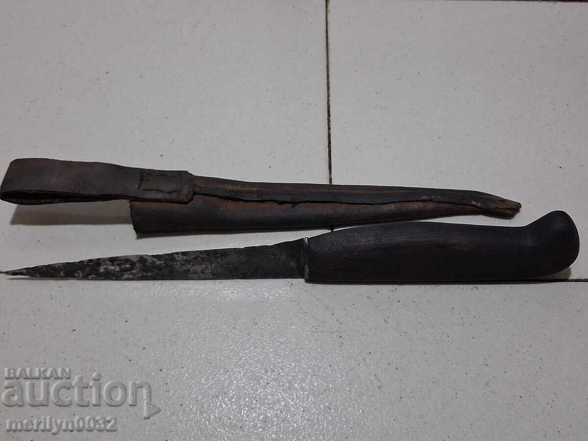 Δημοπρασία Star bŭlgarski nozh s kozhena kaniya ostrie Δημοπρασία Star bŭlgarski nozh s kozhena kaniya ostrie