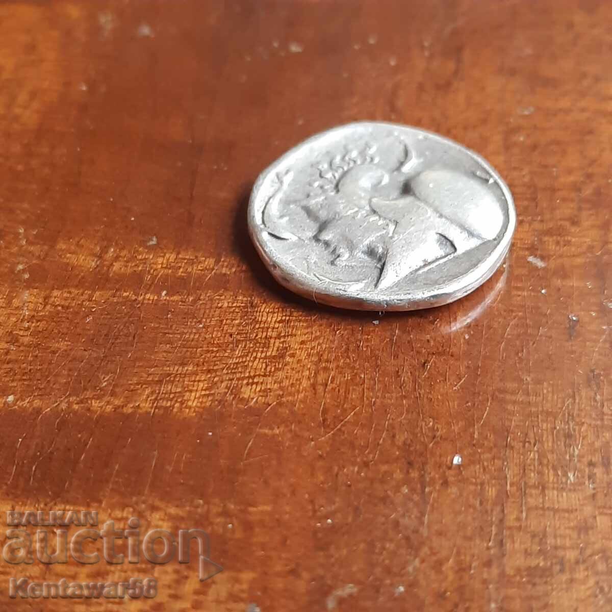 Livrarea Argint replică de drahma insula Corint