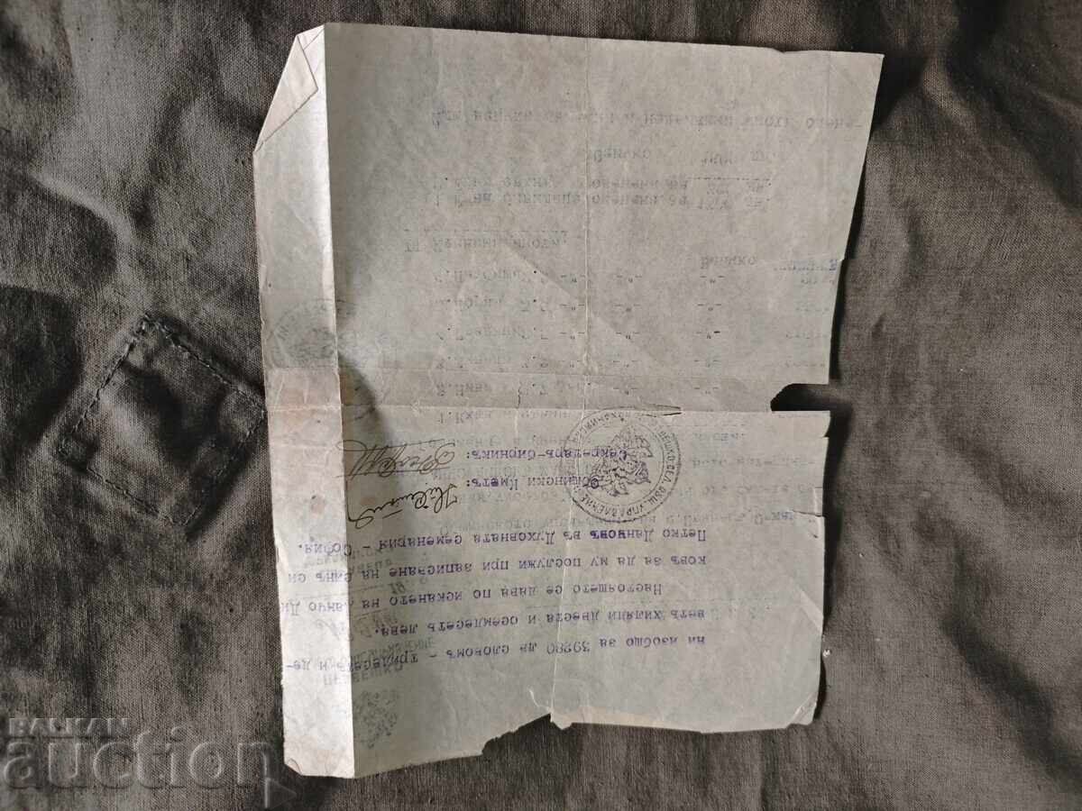 Certificat Pravets 1932 cu preț € 80.00 | 156.47 BGN