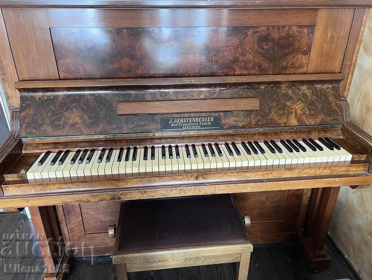 Antichitate pian german J. Gerstenberger – lemn masiv, din cu preț € 250.00 | 488.96 BGN