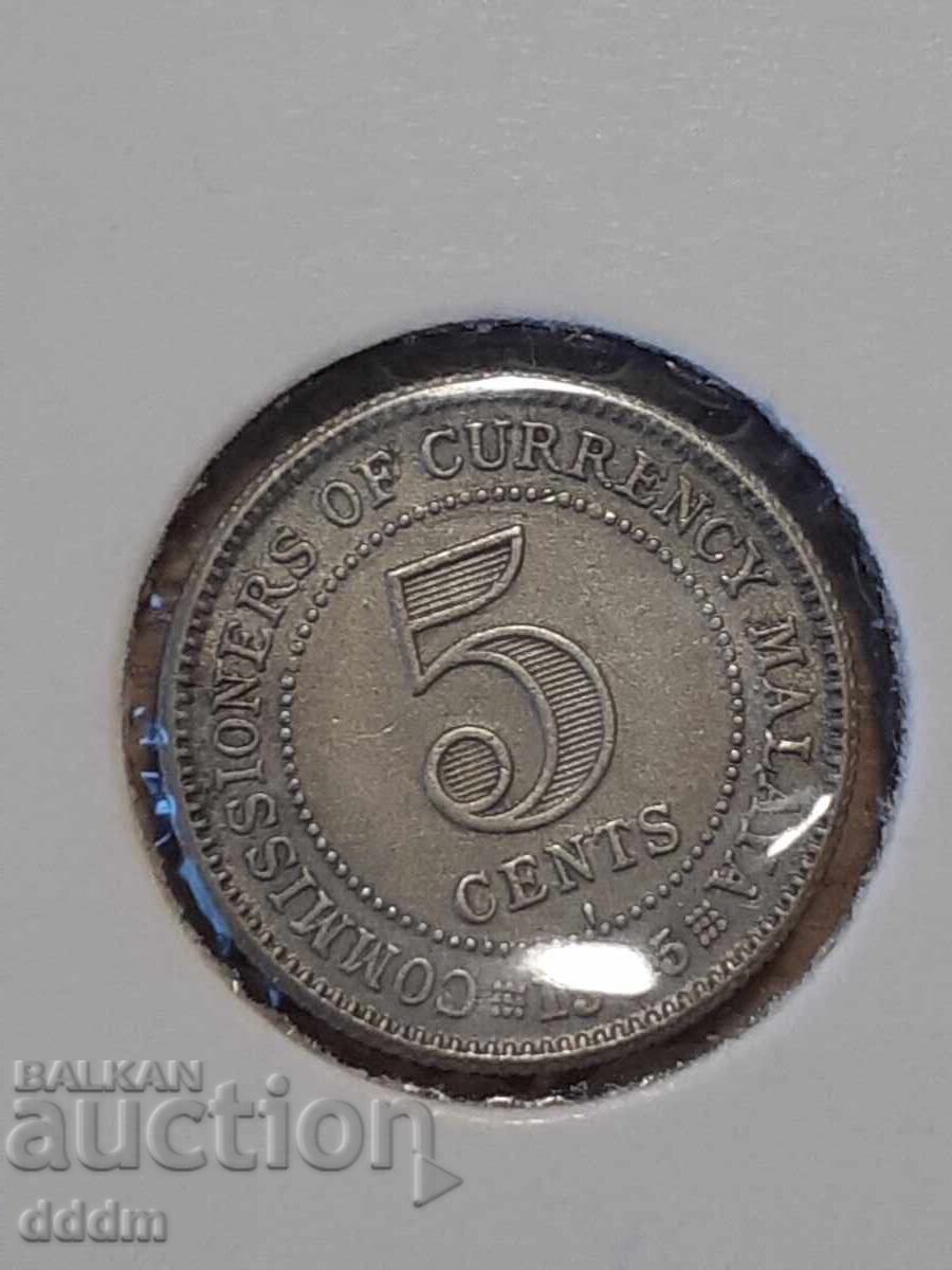 5 цента Малая 1945 г 5 цента Малая 1945 г