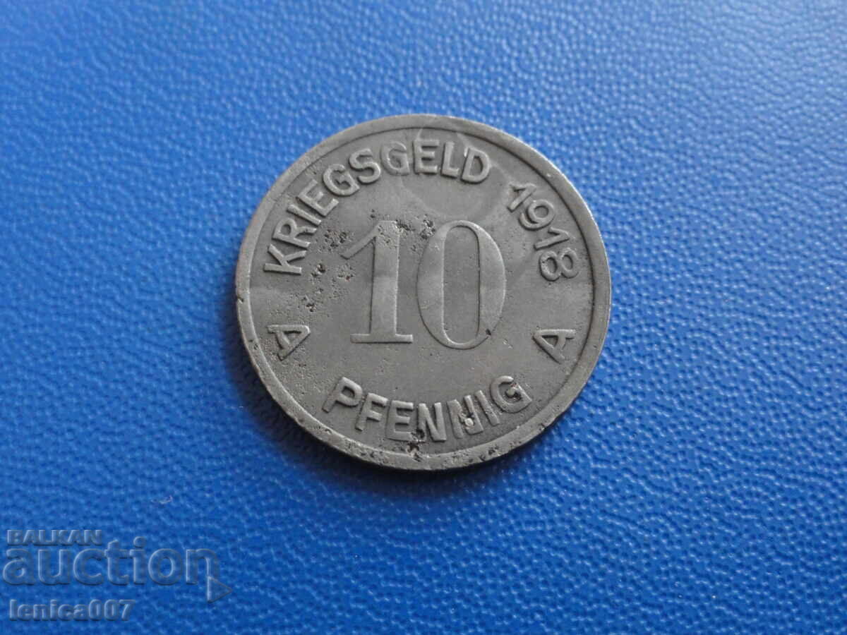 Germania 1918 - 10 pfennig „Orașul Lüdenscheid” (notgeld) cu preț € 7.20 | 14.08 BGN