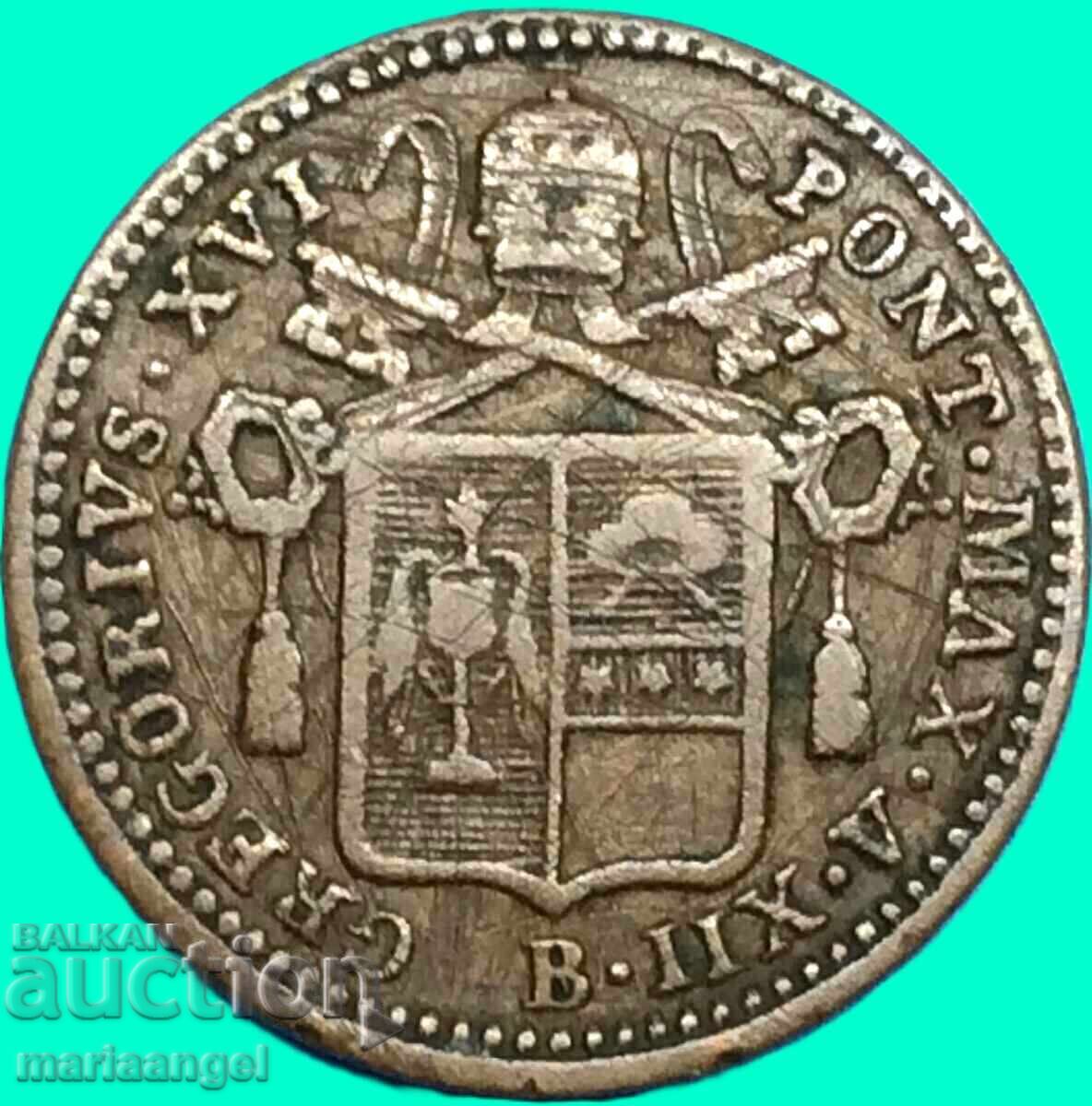 Vatican mezzo baiocco 1842 Benedict al XIV-lea (1840-1858) Roma cu preț € 29.00 | 56.72 BGN Vatican mezzo baiocco 1842 Benedict al XIV-lea (1840-1858) Roma cu preț € 29.00 | 56.72 BGN