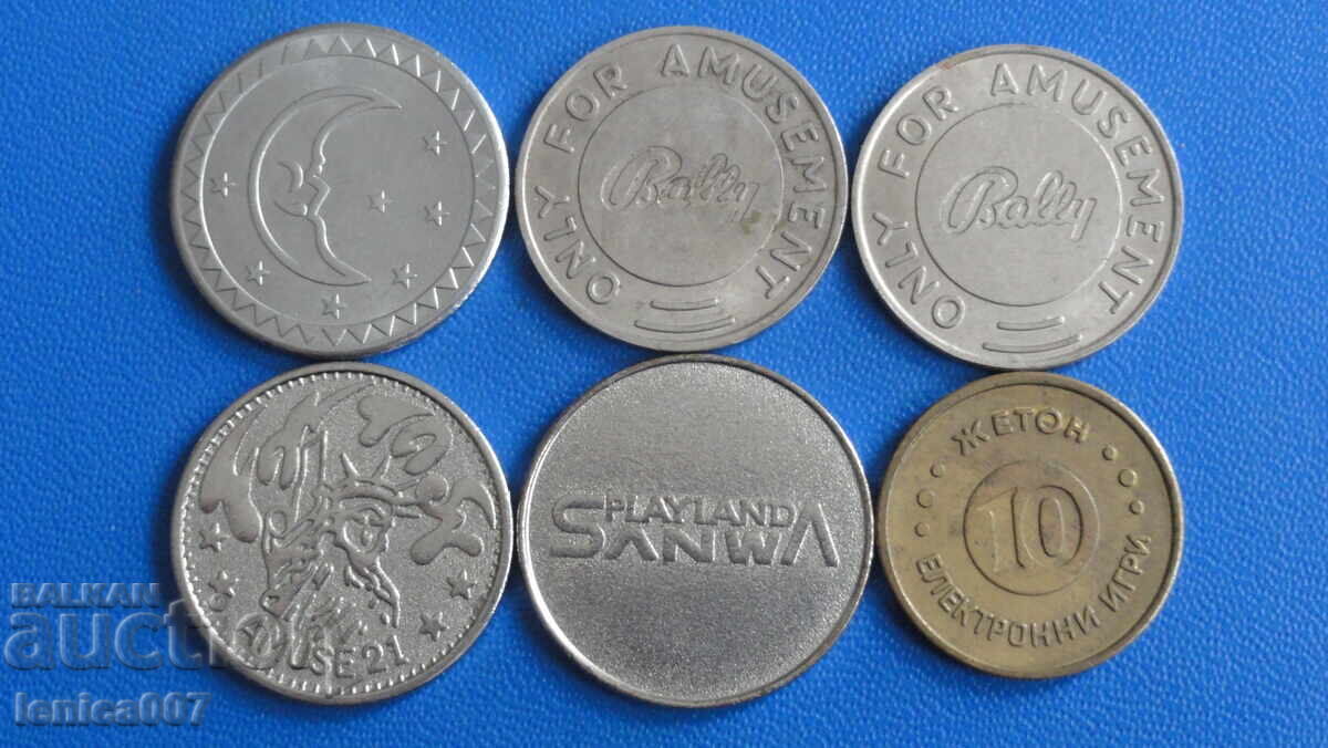 Livrarea Jetoane (6 bucăți)