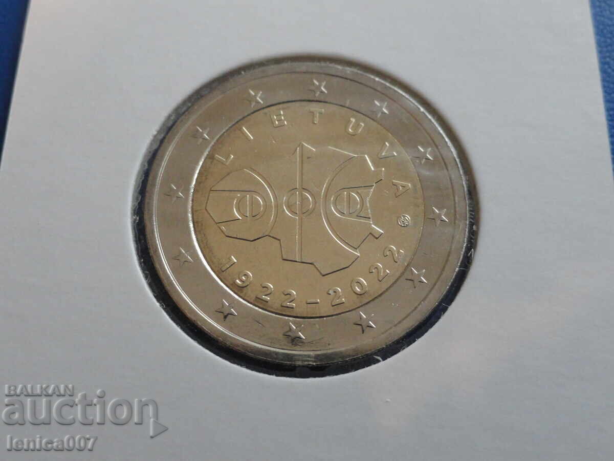 Licitație Lituania 2022 - 2 euro „100 ani de Baschet în Lituania” Licitație Lituania 2022 - 2 euro „100 ani de Baschet în Lituania”