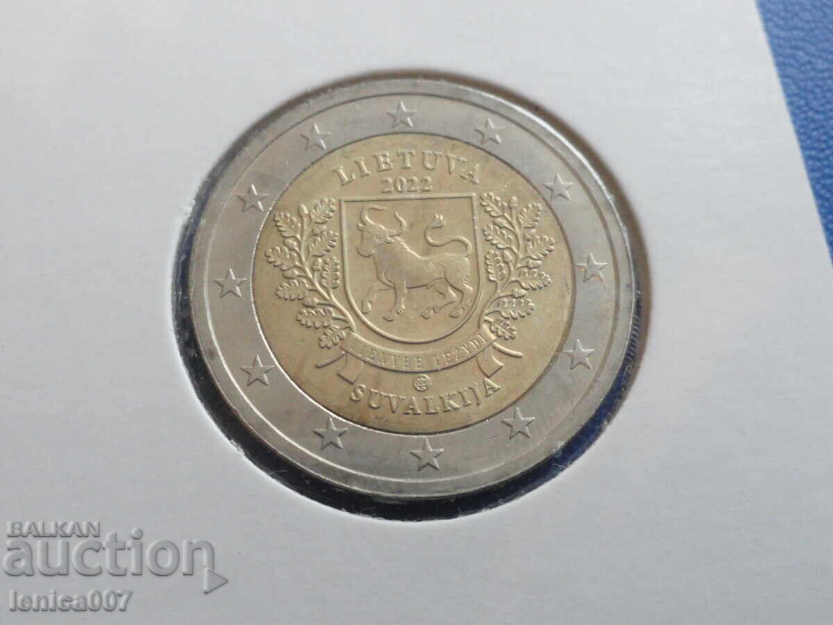 Lituania 2022 - 2 euro „Regiunile Suvalkija”