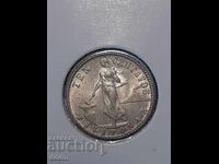 10 centavos, 1944 Filipine