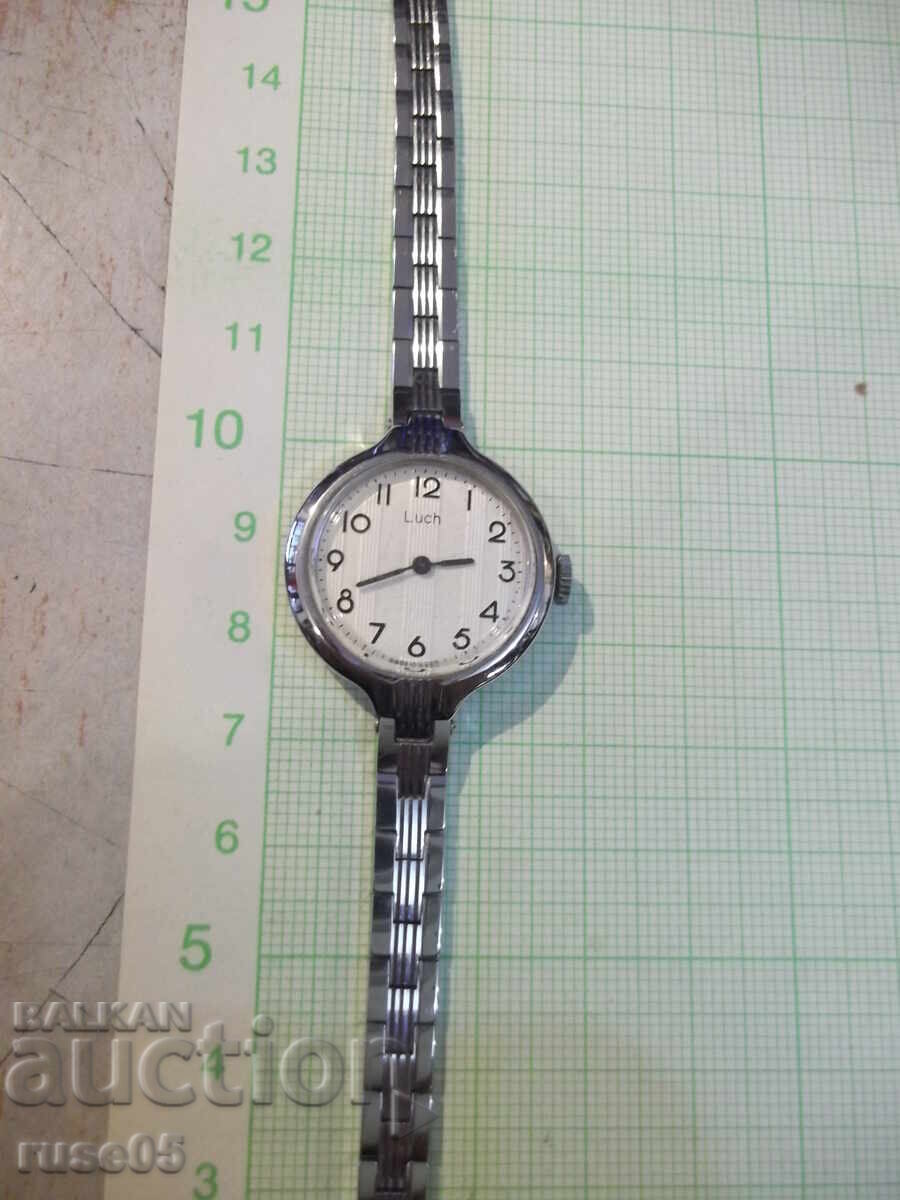 Ceas "Luch" de damă, de mână, sovietic, funcțional - 6
