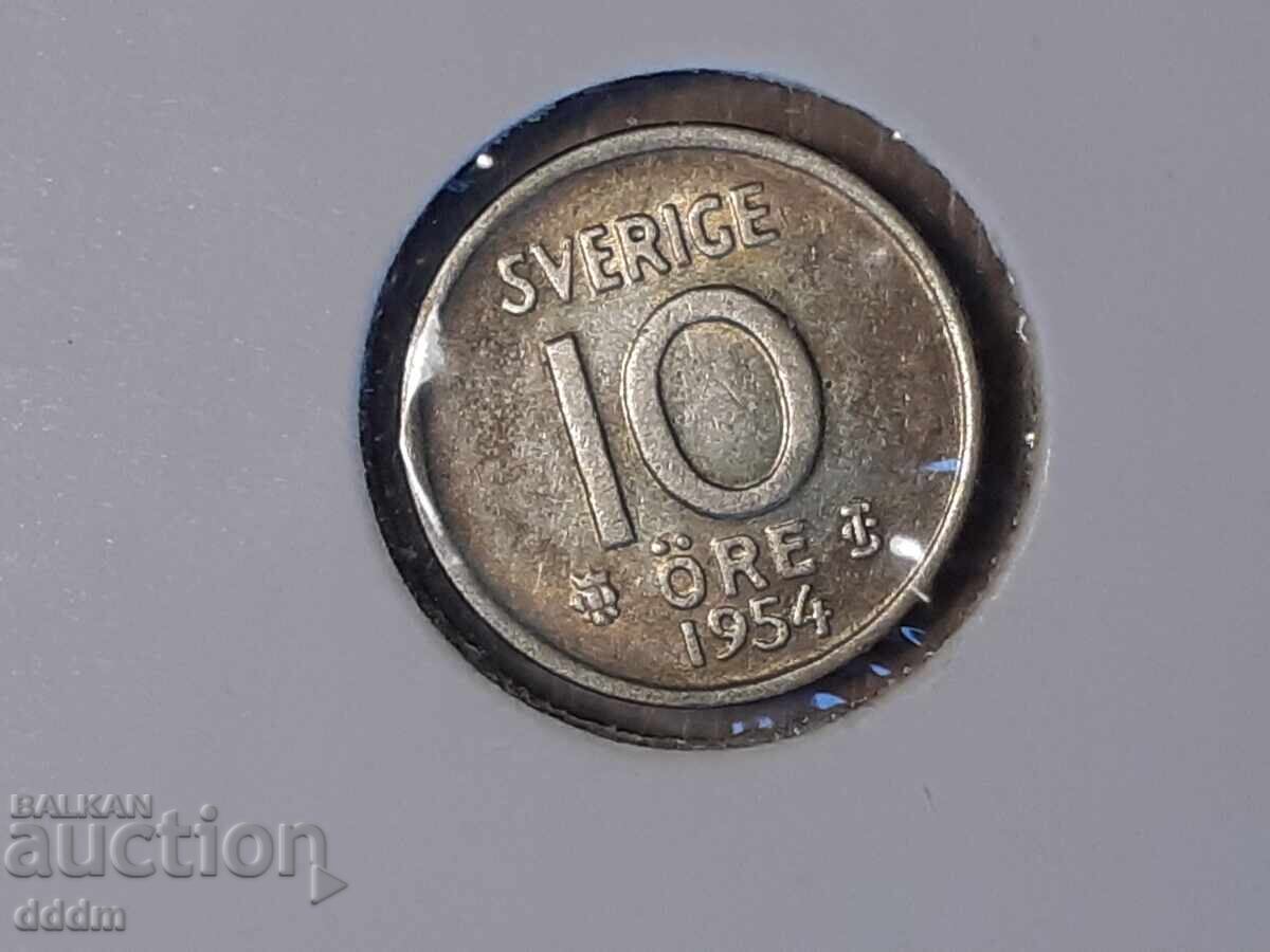 10 ore, 1954 Suedia 10 ore, 1954 Suedia