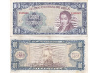 tino37 - CHILE - 100 ESCUDOS - 1962/75 - VF