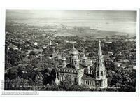 VECHI CARD POSTAL TRANDAFIR BRAD TEMPLU MONUMENT J363